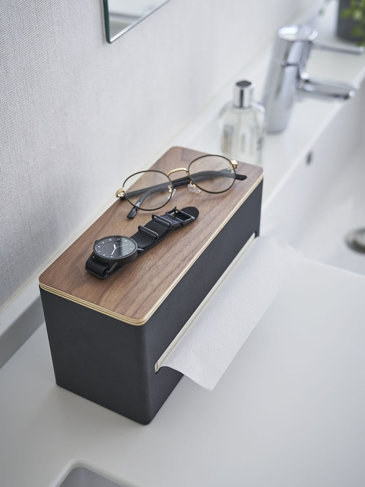 スリーズ　ティシュケース ティッシュボックス｜40541 PURO MB ティッシュケース ティッシュ